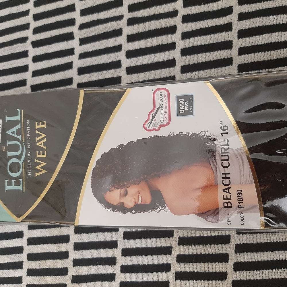 Weave Beach Curl 16" Hair Extension - Brown